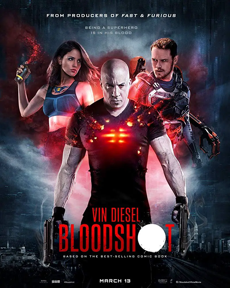 Estrenos de cine (6/3). Bloodshot.